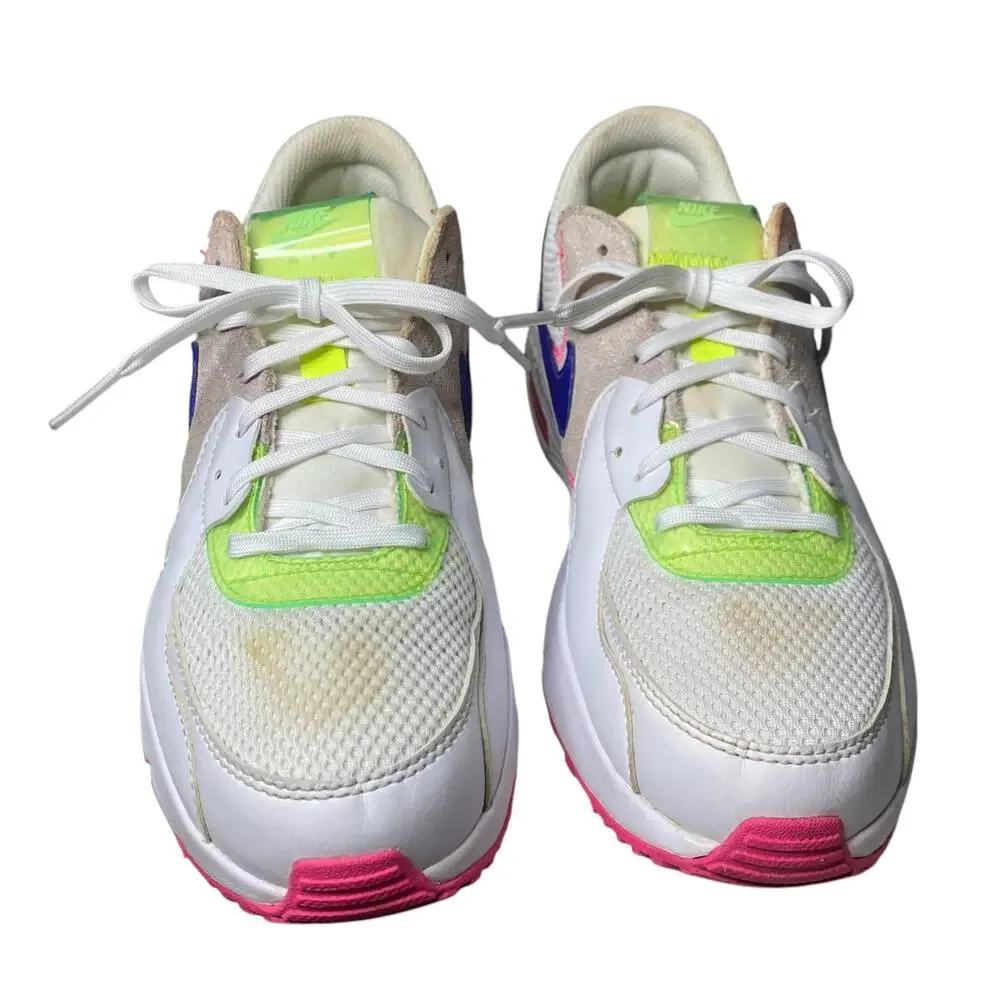 Nike Womens Air Max Excee DD2955-100 White Casual Shoes Sneakers Size 7.5